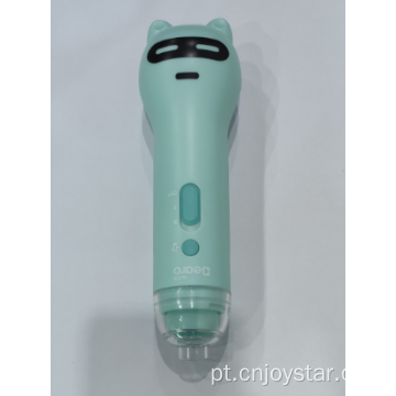 Electric nasal aspirator with 4 silicone nose tips